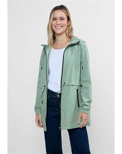 Длинная куртка, с капюшоном, с капюшоном, мятный Cecil