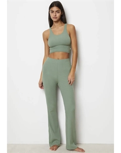Брюки для отдыха "MODERN MOVE" с широким эластичным поясом, зеленый Marc o'polo