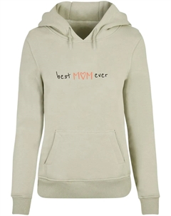 Толстовка с капюшоном "Женская женская толстовка ко Дню матери — Толстовка Best Mom Ever Heavy Hoody", цвет Softsalvia Merchcode