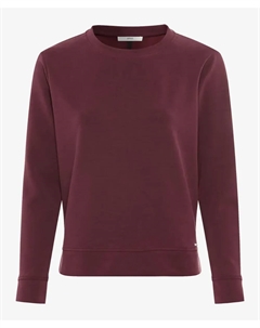 Вязаный свитер "Стиль БО", красный Brax