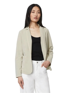 Блейзер из джерси, выполненный из смеси органического хлопка, бежевый Marc o'polo