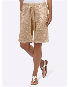 Шорты-бермуды, цвет Camel-Ecru-Bedruckt Classic basics