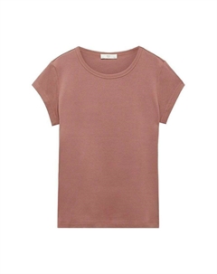 Базовая футболка, розовый Mango