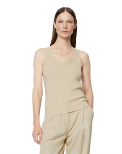 Вязаный свитер "из натурального хлопка", бежевый Marc o'polo