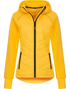 Вязаная флисовая куртка "ELMCOURT WOMEN", также доступна в больших размерах, желтый Deproc active