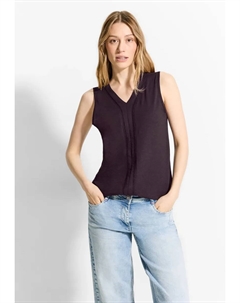 Майка с вышивкой, красный Cecil