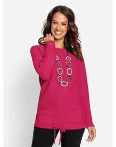 Вдохновение Вязаный свитер "Пуловер", розовый Inspirationen