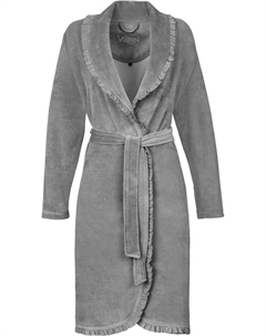 Женский халат "Ариэль" (1 шт.), в игривом дизайне, серый Vossen