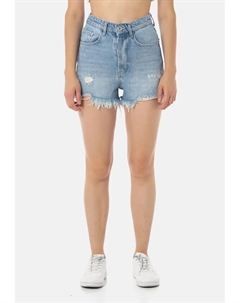 Шорты "Dunfermline" с потертым краем, голубой Redbridge