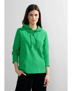 Толстовка с капюшоном на кулиске, зеленый Cecil