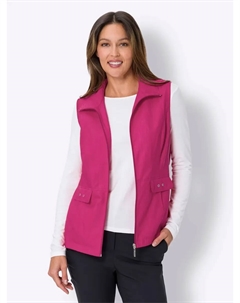 Короткий жилет, фуксия Classic basics