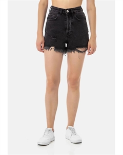 Шорты "Dunfermline" с потертым краем, черный Redbridge