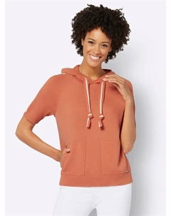 Толстовка в стиле casual "Пуловер", цвет Papaya-Ecru Casual looks