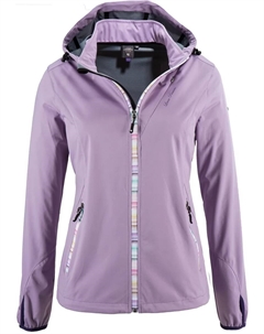 DEPROC Активная куртка из софтшелла "SEELEY PEAK WOMEN" со съемным капюшоном, фиолетовый Deproc active