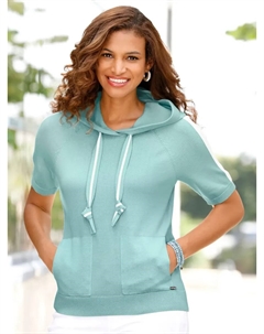 Толстовка в стиле casual "Пуловер", бежевый Casual looks