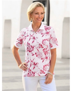 Рубашка-поло "Shirt", фуксия Classic basics