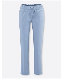 Брюки без застежки, синий Classic basics