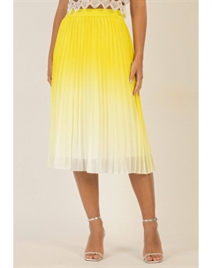 Юбка плиссированная A-line skirt, желтый Apart
