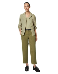 Брюки-чиносы "из органического хлопка стрейч", зеленый Marc o'polo