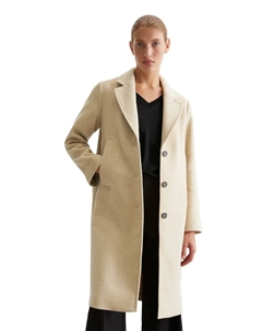 Шерстяное пальто, "изготовленное из смеси переработанной шерсти", коричневый Marc o'polo