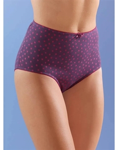 Трусики на талии (4 шт.), цвет 2 X Bedruckt + Traube + Magenta Wäschepur