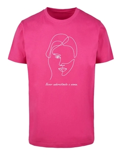 Футболка " Unisex Woman WD - Футболка с круглым вырезом ", розовый Merchcode