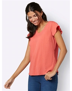 Блуза из крепа, цвет Grapefruit Classic basics