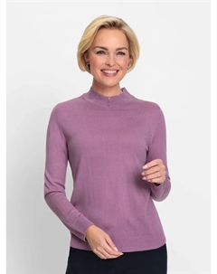 Классический свитер с воротником стойкой "Пуловер", цвет Orchidee Classic