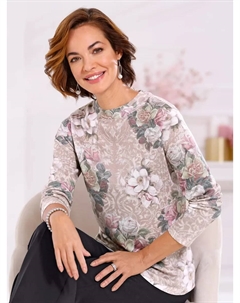 Классический вязаный свитер "Пуловер", бежевый Classic