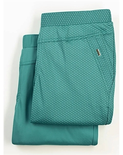 Брюки 7/8, изумрудный Classic basics