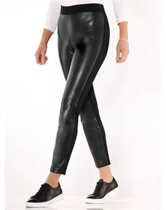 Брюки из искусственной кожи, черный Classic basics