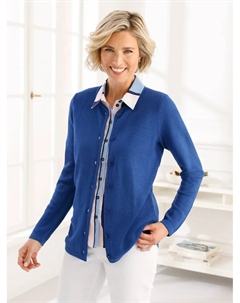 Классический кардиган Basics, синий Classic basics