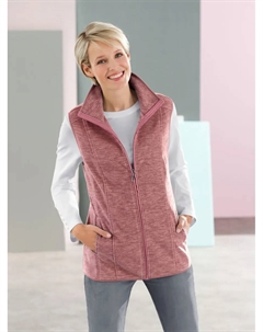Флисовый жилет, цвет Rosenholz-Meliert Classic basics