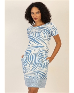 Повседневное платье BEDRUCKTES, белый Apart