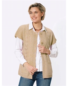 Трикотажный жилет, цвет Camel-Meliert Classic basics