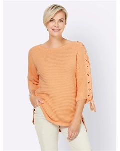 Вязаный свитер "Пуловер", цвет Apricot Heine