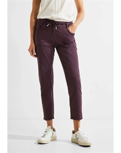 Тканевые брюки с 5 карманами, цвет Beloved Berry Cecil