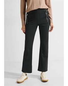 Брюки с завышенной талией, черный Cecil