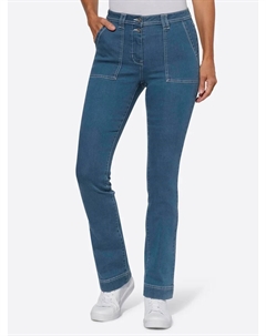 Удобные джинсы (1 шт.), цвет Blue-Bleached Classic basics