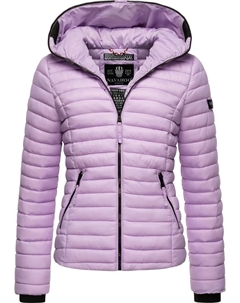 Стеганая куртка наваху "Кимук" с капюшоном, легкая переходная куртка с капюшоном, фиолетовый Navahoo
