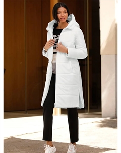 Стеганое пальто, белый Classic basics