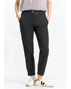 Брюки-карго из эластичного хлопка, черный Cecil