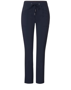 Брюки из ткани, смесь мягких материалов, синий Cecil