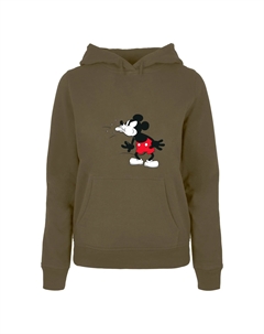 Толстовка " Ladies Ladies Mickey Mouse - Tongue Hoody", оливковый Absolute cult