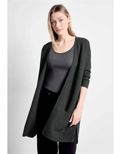 Кардиган из мягкой смеси хлопка, хаки Cecil