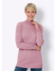 Свитер с воротником стойкой "длинный свитер", цвет Altrosa-Ecru-Meliert Classic basics