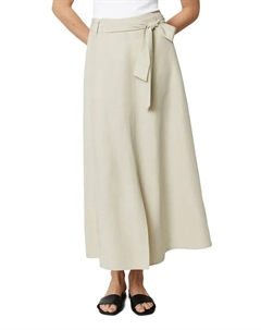 Юбка из ткани "из смеси лиоцелла и льна", бежевый Marc o'polo