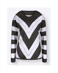 Свитер с V-образным вырезом "Пуловер", синий Classic basics