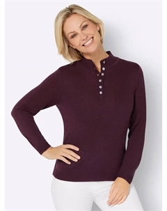 Свитер с воротником стойкой "Пуловер", цвет Burgund Classic basics