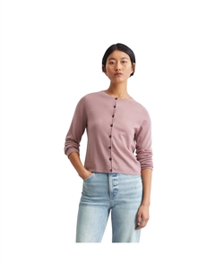 Кардиган "из тонкой шерсти мериноса", розовый Marc o'polo